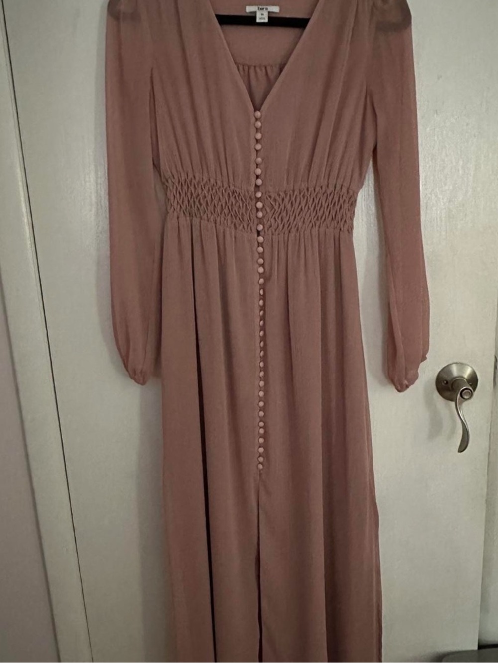 Bar III by Macys Long Sleeve Maxi Dress